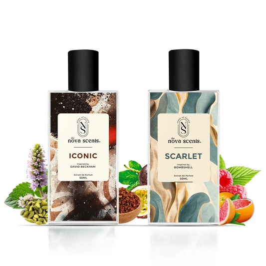 Couple Offer Iconic & Scarlet - The Perfect Pair by The Nova Scents - My Store